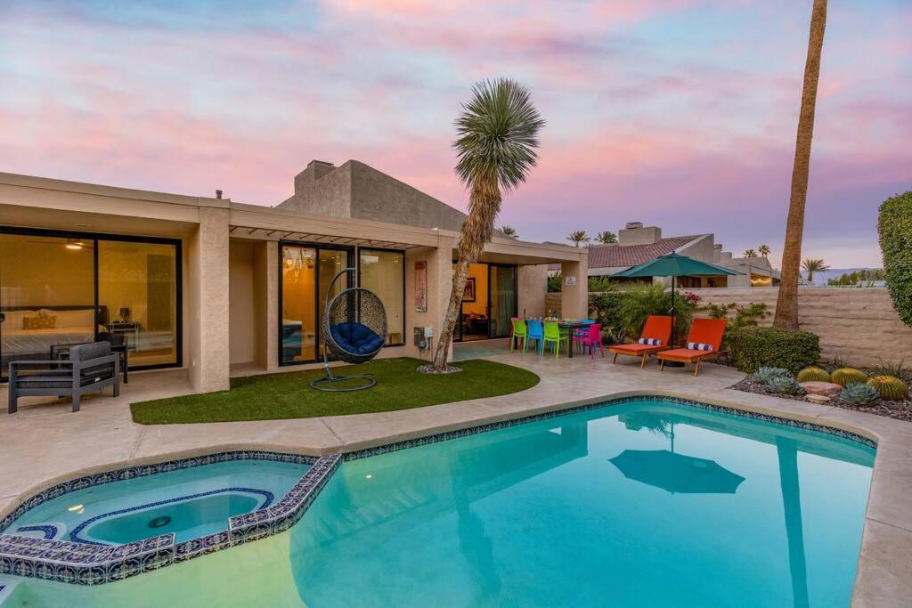 The Sunset House Pool & Spa Palm Springs Zewnętrze zdjęcie