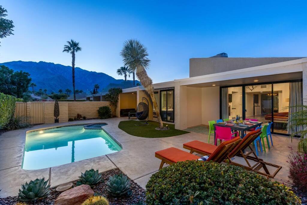 The Sunset House Pool & Spa Palm Springs Zewnętrze zdjęcie