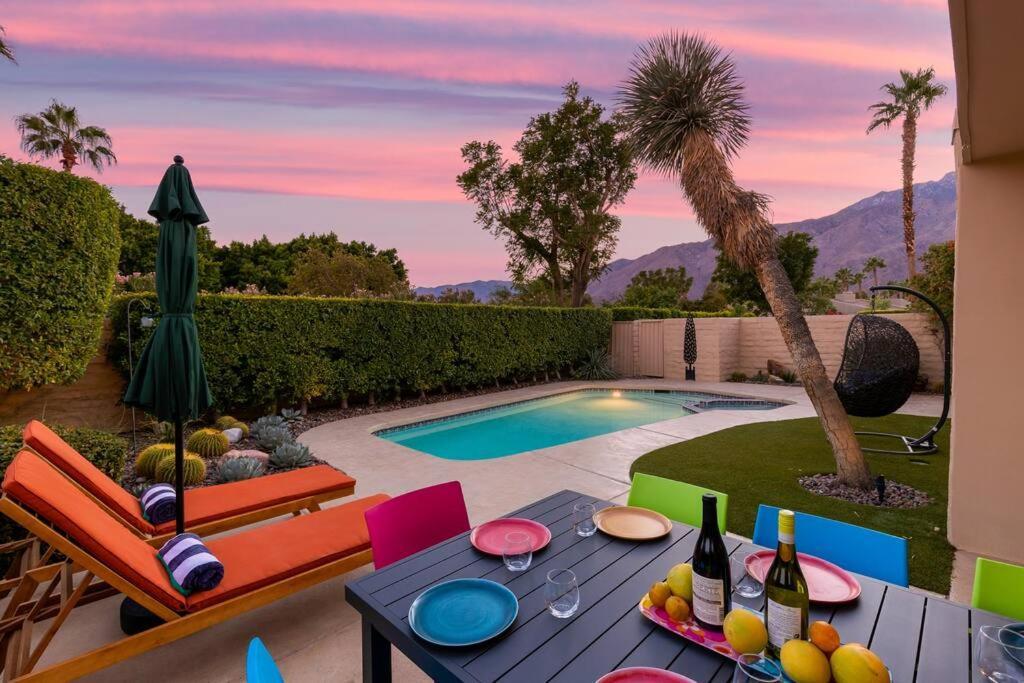 The Sunset House Pool & Spa Palm Springs Zewnętrze zdjęcie