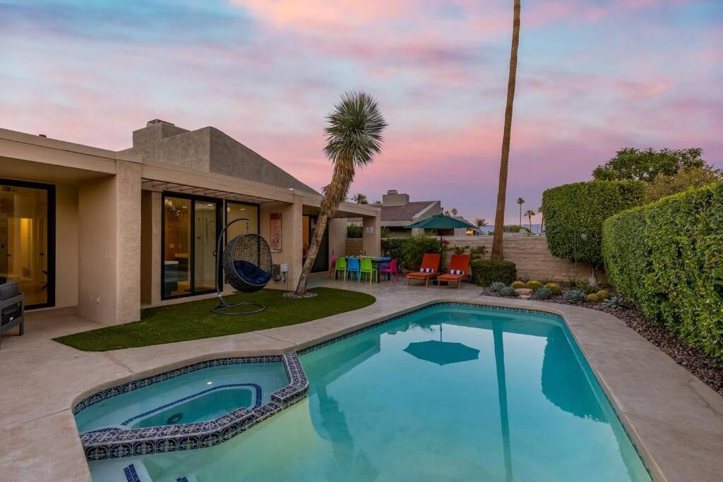 The Sunset House Pool & Spa Palm Springs Zewnętrze zdjęcie